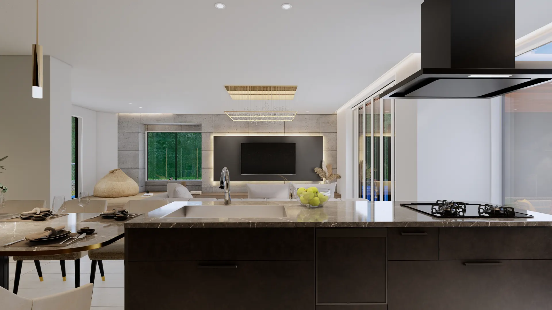 アイランドキッチン